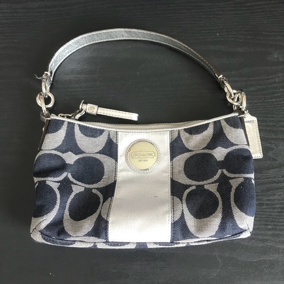 Y2K Denim COACH Purse - Picture 1 of 4